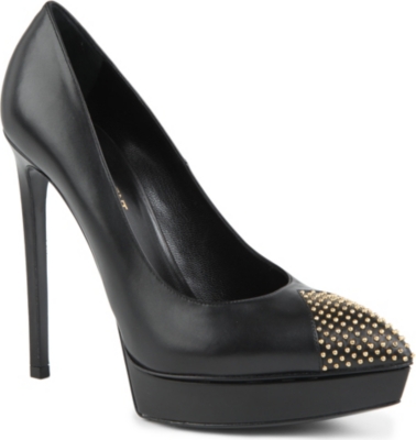 SAINT LAURENT Janis studded courts