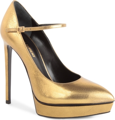 SAINT LAURENT Janis Mary Jane courts
