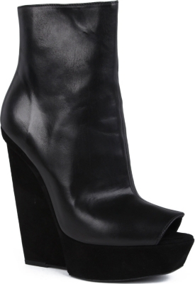 GARETH PUGH Rizo leather wedge boots