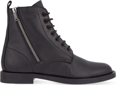 yves saint laurent combat boots