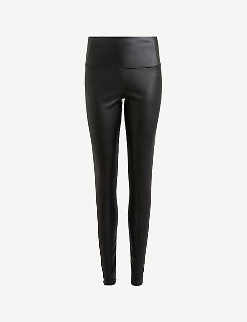 ALLSAINTS: Cora faux-leather leggings
