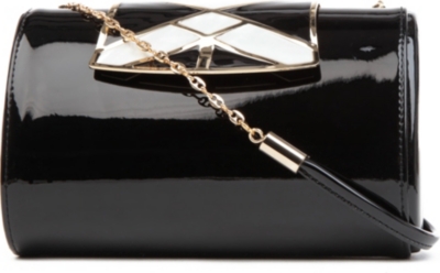 DUNE Binky enamel clasp clutch