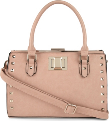 DUNE Dyramid faux leather tote