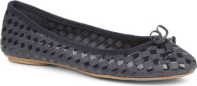 BERTIE Medoras woven leather pumps