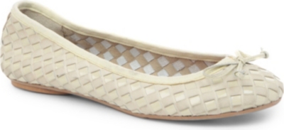 BERTIE Medoras woven leather pumps