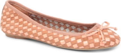 BERTIE Medoras woven leather pumps