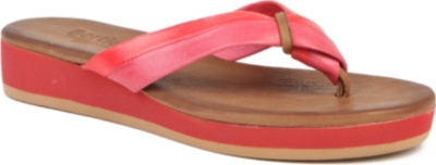 BERTIE Jinfer leather flatform sandals