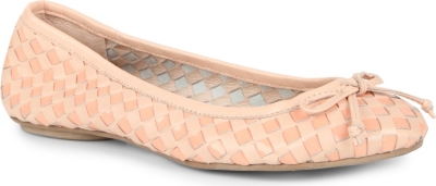 DUNE Minky woven leather pumps