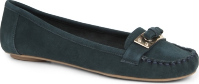 DUNE Lancer suede loafers