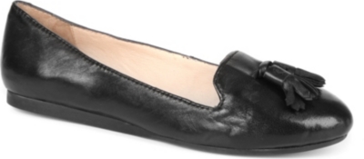DUNE Longacres leather tassel slippers