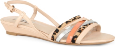 DUNE Jimmo wedge sandals