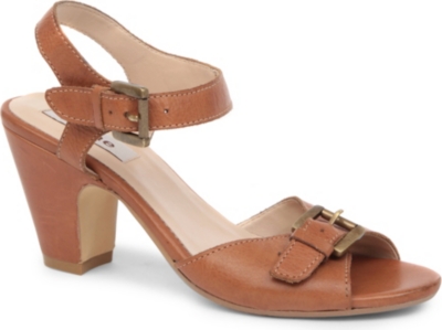 DUNE Foxglove leather sandals