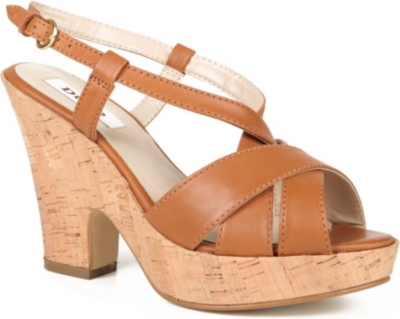 DUNE Frizzle leather sandals