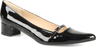 DUNE Apex patent leather courts