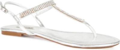 DUNE Klicking embellished thong sandals