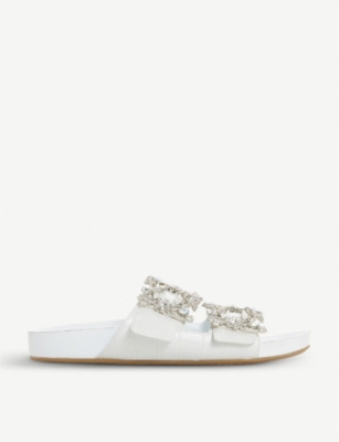 dune sparkly sliders