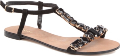 DUNE Kylee jewel-embellished sandals