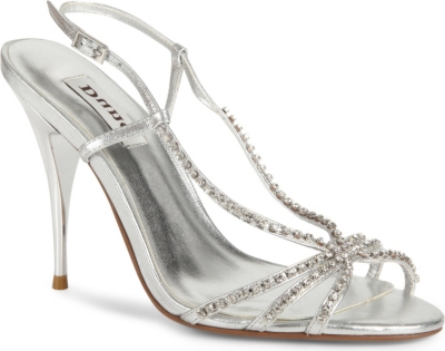 DUNE Heir leather slingback sandals