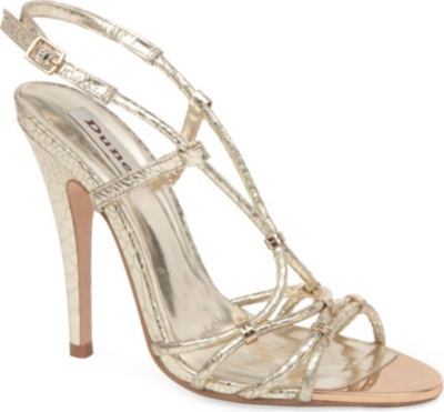 DUNE Heather leather sandals