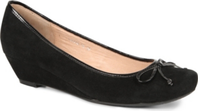 BERTIE Averie suede wedges
