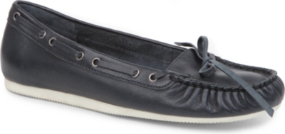 BERTIE Loranda leather boat shoes