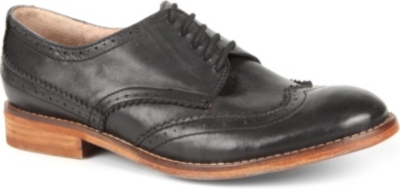 BERTIE Lunda leather brogues