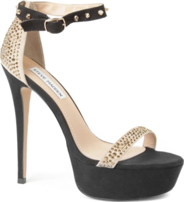 STEVE MADDEN Reality studded platform sandals