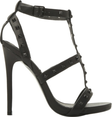 madden steve selfridges heeled studded sandals stay