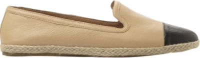 steve madden donna espadrille leather block heel mule