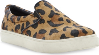 steve madden leopard slip on