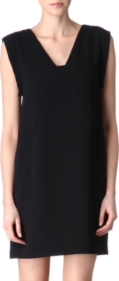 REISS Pepper frill-back dress