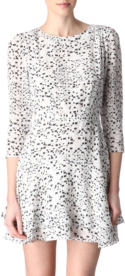 REISS Giselle silk dress