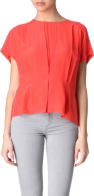REISS Penny silk top