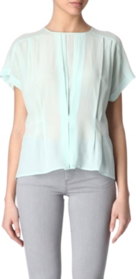 REISS Penny silk top