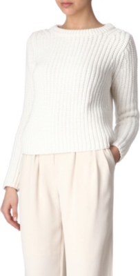 REISS Davidson chunky-rib jumper