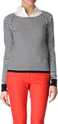 REISS Upton striped jumper
