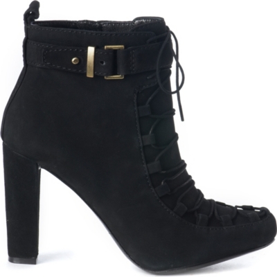 REISS Kristina suede boots