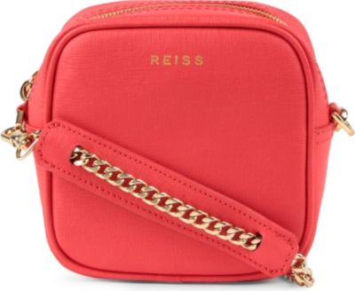 REISS Elouisa cross-body cube bag