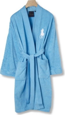 RALPH LAUREN HOME Big player bath robe lagoon