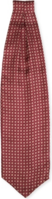 THE KOOPLES Printed silk cravat