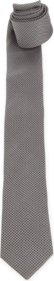 THE KOOPLES Silk houndstooth tie