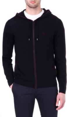 THE KOOPLES SPORT Hooded zip-up cardigan
