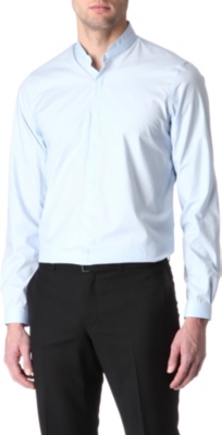 THE KOOPLES Stand-collar single-cuff shirt