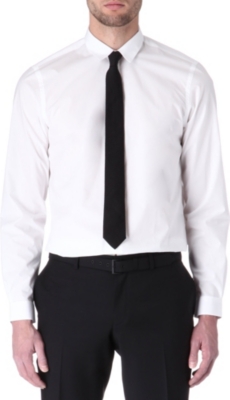 THE KOOPLES New Popeline single-cuff shirt