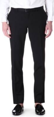 THE KOOPLES Black wool suit trousers