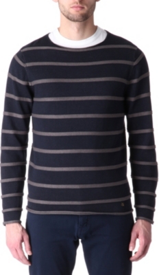 THE KOOPLES Knitted-stripe jumper