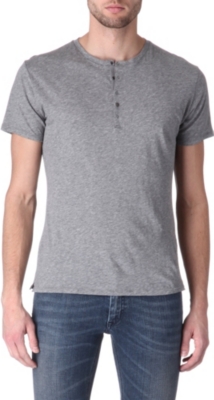 THE KOOPLES Semi-sheer cotton t-shirt