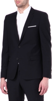 THE KOOPLES SPORT Wool and mohair sport suit jacket