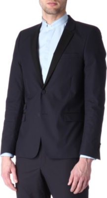 THE KOOPLES Contrast-trim blazer