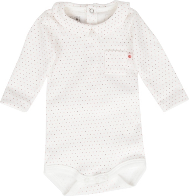 PETIT BATEAU Spotty bodysuit newborn-24 months